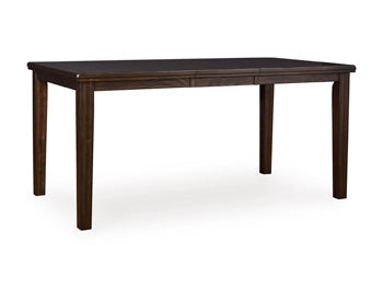 Haddigan Counter Height Dining Extension Table - U&U Home Budget Furniture (Carteret, NJ)