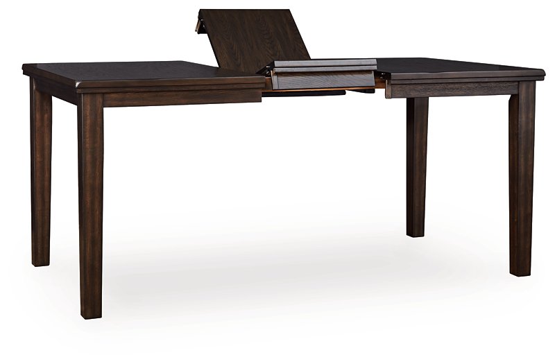 Haddigan Counter Height Dining Extension Table - U&U Home Budget Furniture (Carteret, NJ)