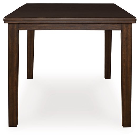 Haddigan Counter Height Dining Extension Table - U&U Home Budget Furniture (Carteret, NJ)