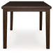 Haddigan Counter Height Dining Extension Table - U&U Home Budget Furniture (Carteret, NJ)