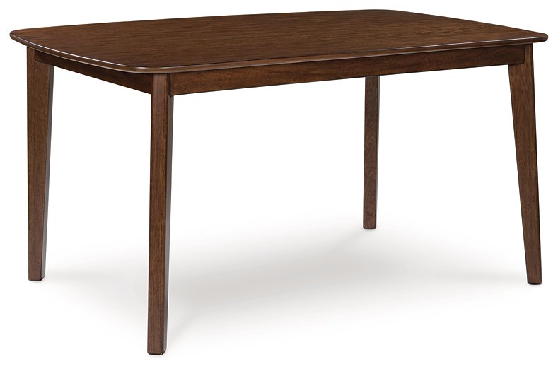Tameride Dining Table and 4 Chairs (Set of 5) - U&U Home Budget Furniture (Carteret, NJ)