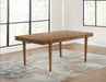 Lyncott Dining Extension Table - U&U Home Budget Furniture (Carteret, NJ)