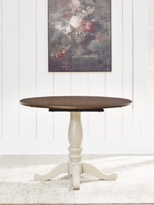 Wirloni Dining Drop Leaf Table - U&U Home Budget Furniture (Carteret, NJ)
