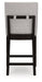 Neymorton Counter Height Barstool - U&U Home Budget Furniture (Carteret, NJ)