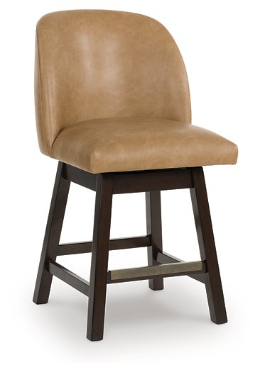 Neymorton Counter Height Barstool (Set of 2) - U&U Home Budget Furniture (Carteret, NJ)