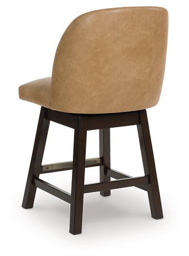 Neymorton Counter Height Barstool (Set of 2) - U&U Home Budget Furniture (Carteret, NJ)