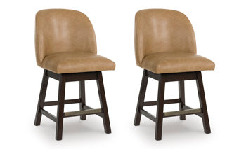 Neymorton Counter Height Barstool (Set of 2) - U&U Home Budget Furniture (Carteret, NJ)