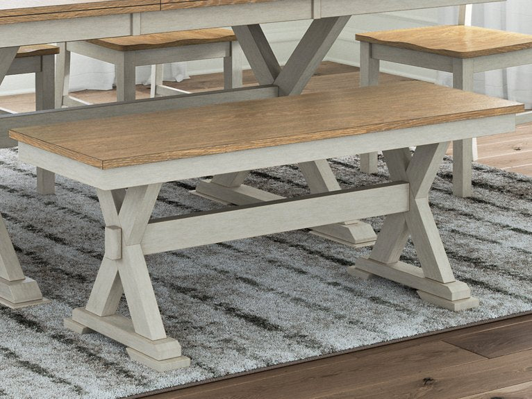 Purlaney 48" Dining Bench - U&U Home Budget Furniture (Carteret, NJ)