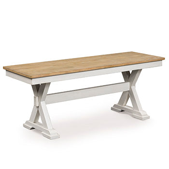 Purlaney 48" Dining Bench - U&U Home Budget Furniture (Carteret, NJ)