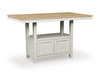 Purlaney Counter Height Dining Table - U&U Home Budget Furniture (Carteret, NJ)