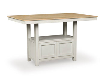 Purlaney Counter Height Dining Table - U&U Home Budget Furniture (Carteret, NJ)