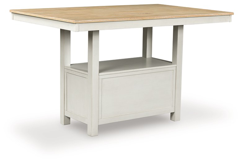 Purlaney Counter Height Dining Table - U&U Home Budget Furniture (Carteret, NJ)