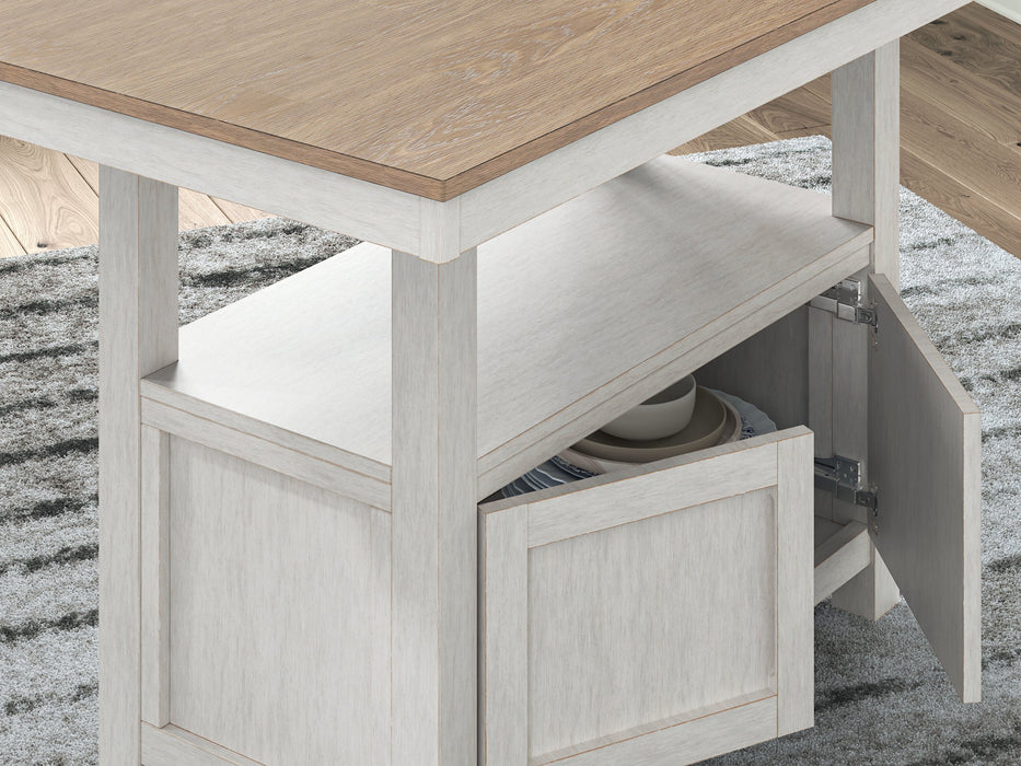 Purlaney Counter Height Dining Table - U&U Home Budget Furniture (Carteret, NJ)