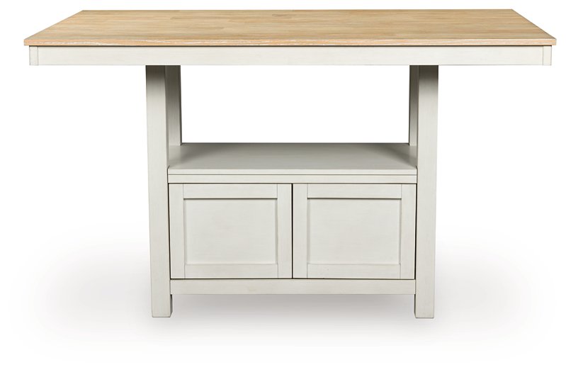 Purlaney Counter Height Dining Table - U&U Home Budget Furniture (Carteret, NJ)