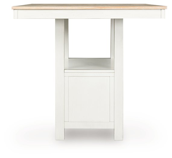 Purlaney Counter Height Dining Table - U&U Home Budget Furniture (Carteret, NJ)