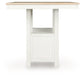 Purlaney Counter Height Dining Table - U&U Home Budget Furniture (Carteret, NJ)
