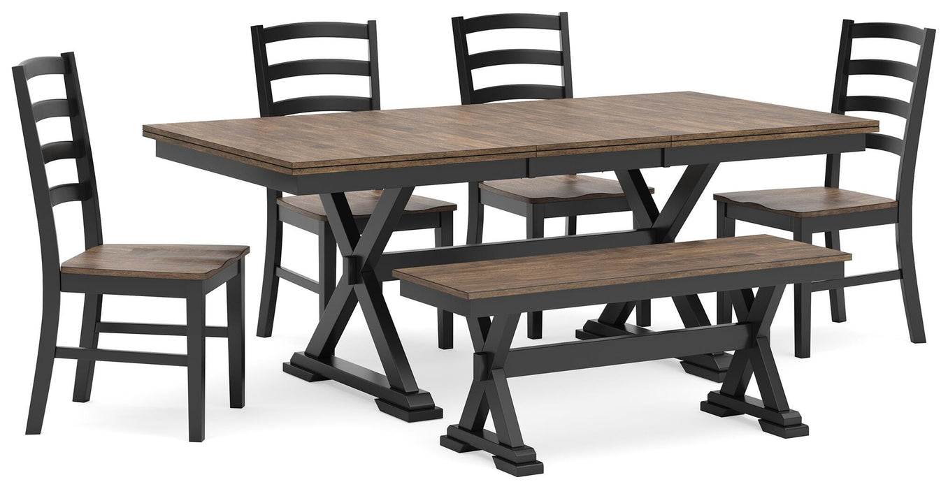 Wildenauer Dining Package - U&U Home Budget Furniture (Carteret, NJ)