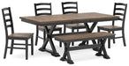 Wildenauer Dining Package - U&U Home Budget Furniture (Carteret, NJ)