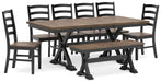 Wildenauer Dining Package - U&U Home Budget Furniture (Carteret, NJ)