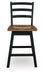 Wildenauer Counter Height Swivel Barstool - U&U Home Budget Furniture (Carteret, NJ)