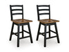 Wildenauer Counter Height Swivel Barstool - U&U Home Budget Furniture (Carteret, NJ)