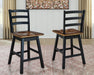 Wildenauer Counter Height Swivel Barstool - U&U Home Budget Furniture (Carteret, NJ)