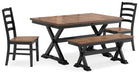 Wildenauer Dining Package - U&U Home Budget Furniture (Carteret, NJ)