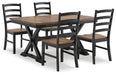 Wildenauer Dining Package - U&U Home Budget Furniture (Carteret, NJ)