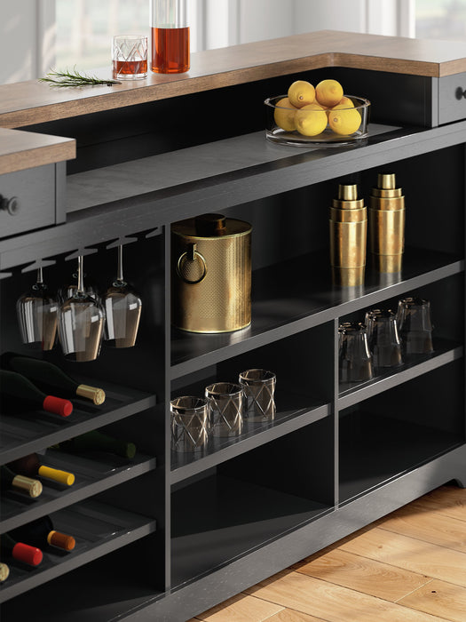 Wildenauer 78" Bar - U&U Home Budget Furniture (Carteret, NJ)