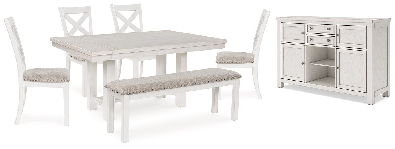 Robbinsdale Dining Package - U&U Home Budget Furniture (Carteret, NJ)
