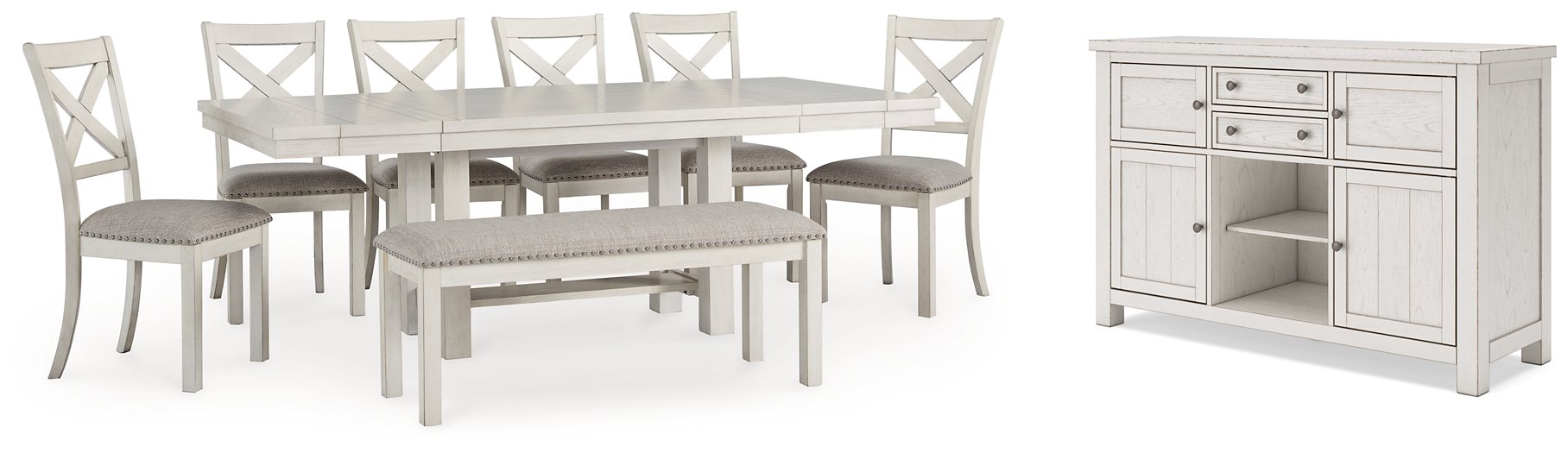 Robbinsdale Dining Package - U&U Home Budget Furniture (Carteret, NJ)