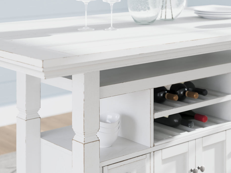 Robbinsdale Counter Height Dining Table - U&U Home Budget Furniture (Carteret, NJ)