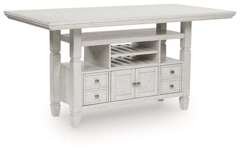Robbinsdale Counter Height Dining Table - U&U Home Budget Furniture (Carteret, NJ)