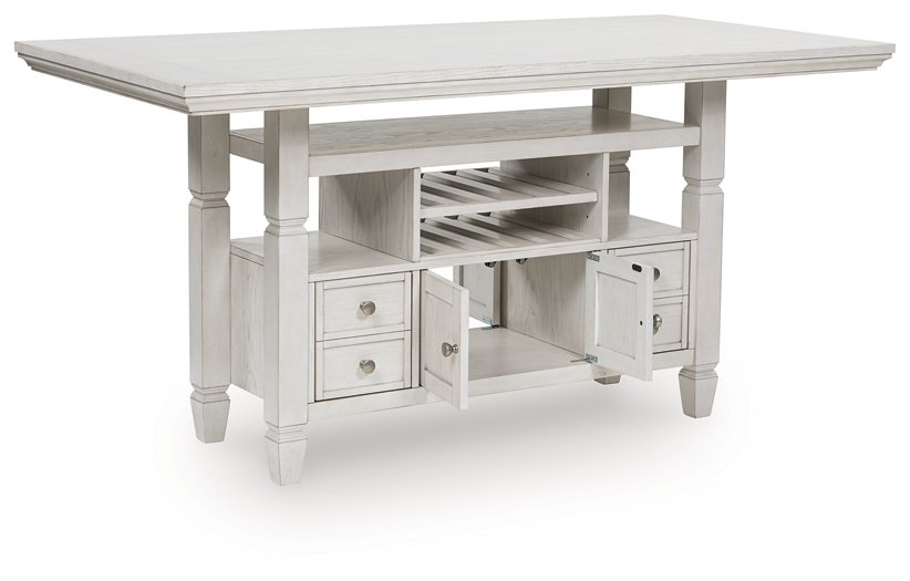 Robbinsdale Counter Height Dining Table - U&U Home Budget Furniture (Carteret, NJ)