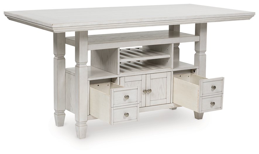 Robbinsdale Counter Height Dining Table - U&U Home Budget Furniture (Carteret, NJ)