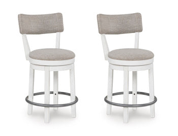 Robbinsdale Counter Height Barstool (Set of 2) - U&U Home Budget Furniture (Carteret, NJ)