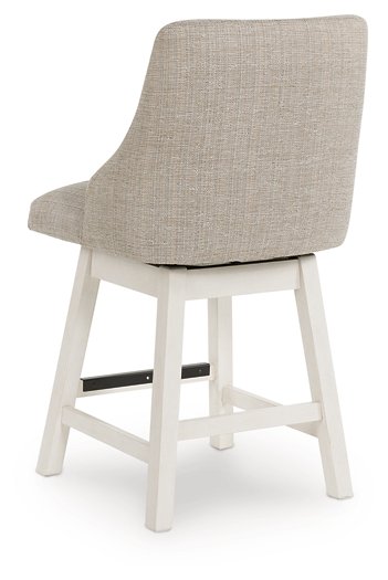 Robbinsdale Counter Height Barstool (Set of 2) - U&U Home Budget Furniture (Carteret, NJ)