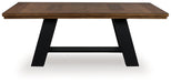 Greddinton Dining Extension Table - U&U Home Budget Furniture (Carteret, NJ)