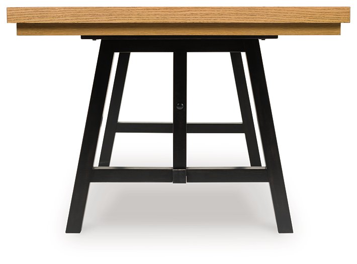Galliden Dining Extension Table - U&U Home Budget Furniture (Carteret, NJ)