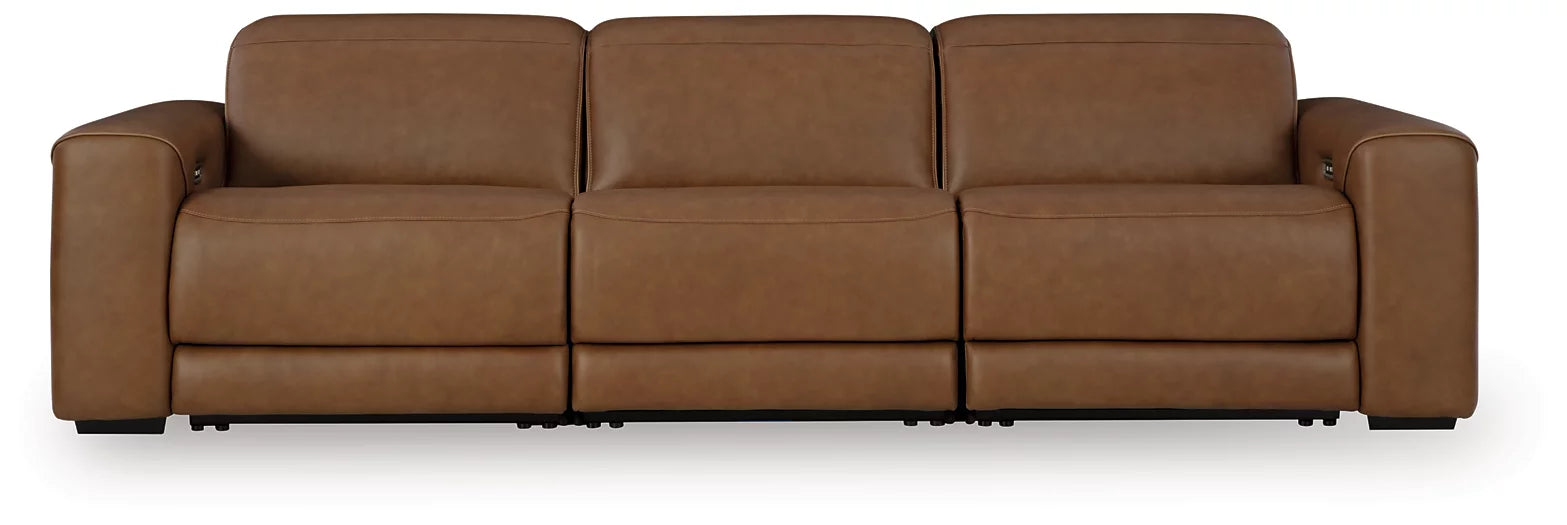 Magic Man Power Reclining Sectional Sofa - U&U Home Budget Furniture (Carteret, NJ)