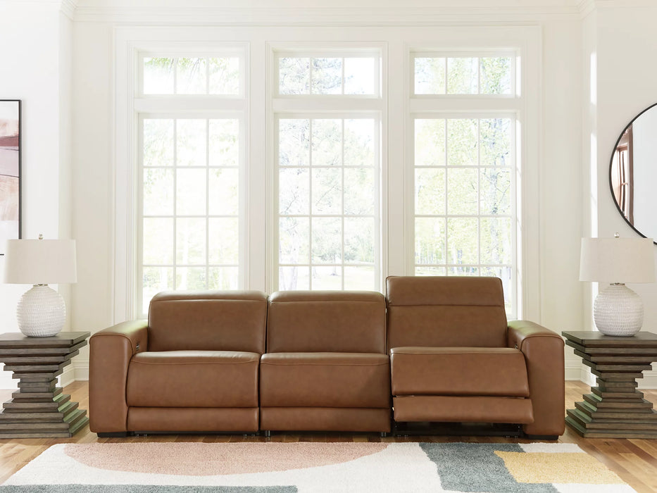 Magic Man Power Reclining Sectional Sofa - U&U Home Budget Furniture (Carteret, NJ)