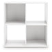 Onita Four Cube Organizer - U&U Home Budget Furniture (Carteret, NJ)
