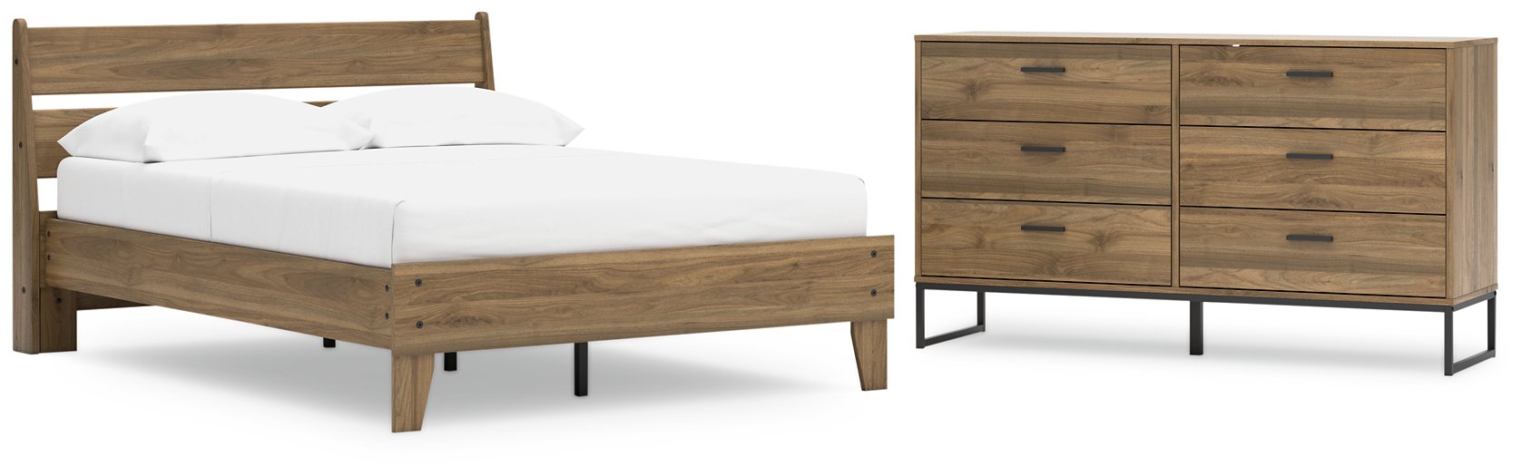 Deanlow Bedroom Package - U&U Home Budget Furniture (Carteret, NJ)