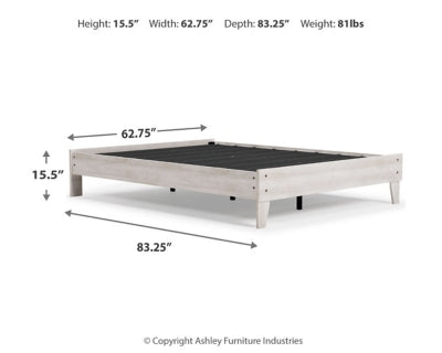 Shawburn Queen Platform Bed - U&U Home Budget Furniture (Carteret, NJ)