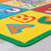 ABBEY Red & Multi 5' X 8' Area Rug - U&U Home Budget Furniture (Carteret, NJ)