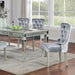 Adalia 7 Pc Dining Table Set - U&U Home Budget Furniture (Carteret, NJ)