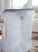 ADALIA Wingback Chair (2/CTN), Silver/Dark Gray - U&U Home Budget Furniture (Carteret, NJ)