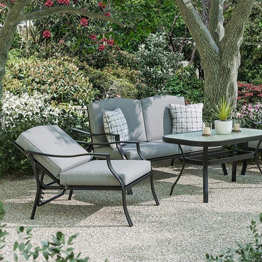 Adele 5 Pc. Conversation Set w/ Adjustable Chairs - U&U Home Budget Furniture (Carteret, NJ)