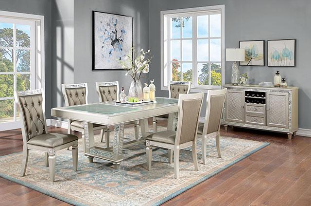 Adelina Dining Table Set - U&U Home Budget Furniture (Carteret, NJ)