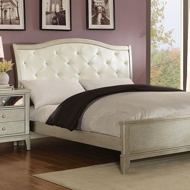 Adeline Cal.King Bed - U&U Home Budget Furniture (Carteret, NJ)